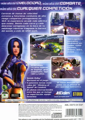 XGIII - Extreme G Racing box cover back